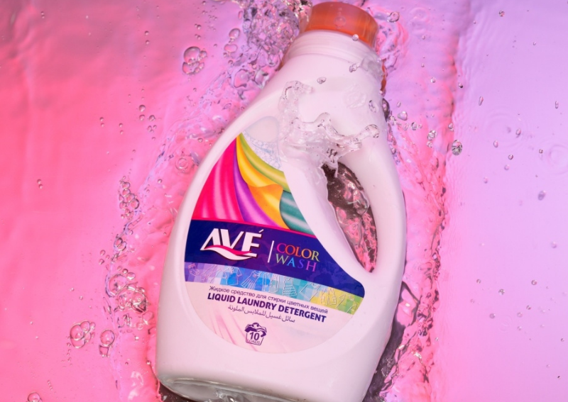 Жидкий гель для стирки AVE Color Wash: бюджетный и качественный
